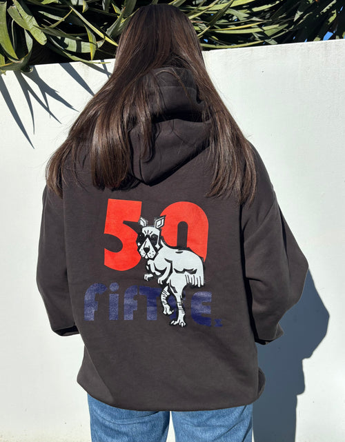 W-Hoodie in Coal