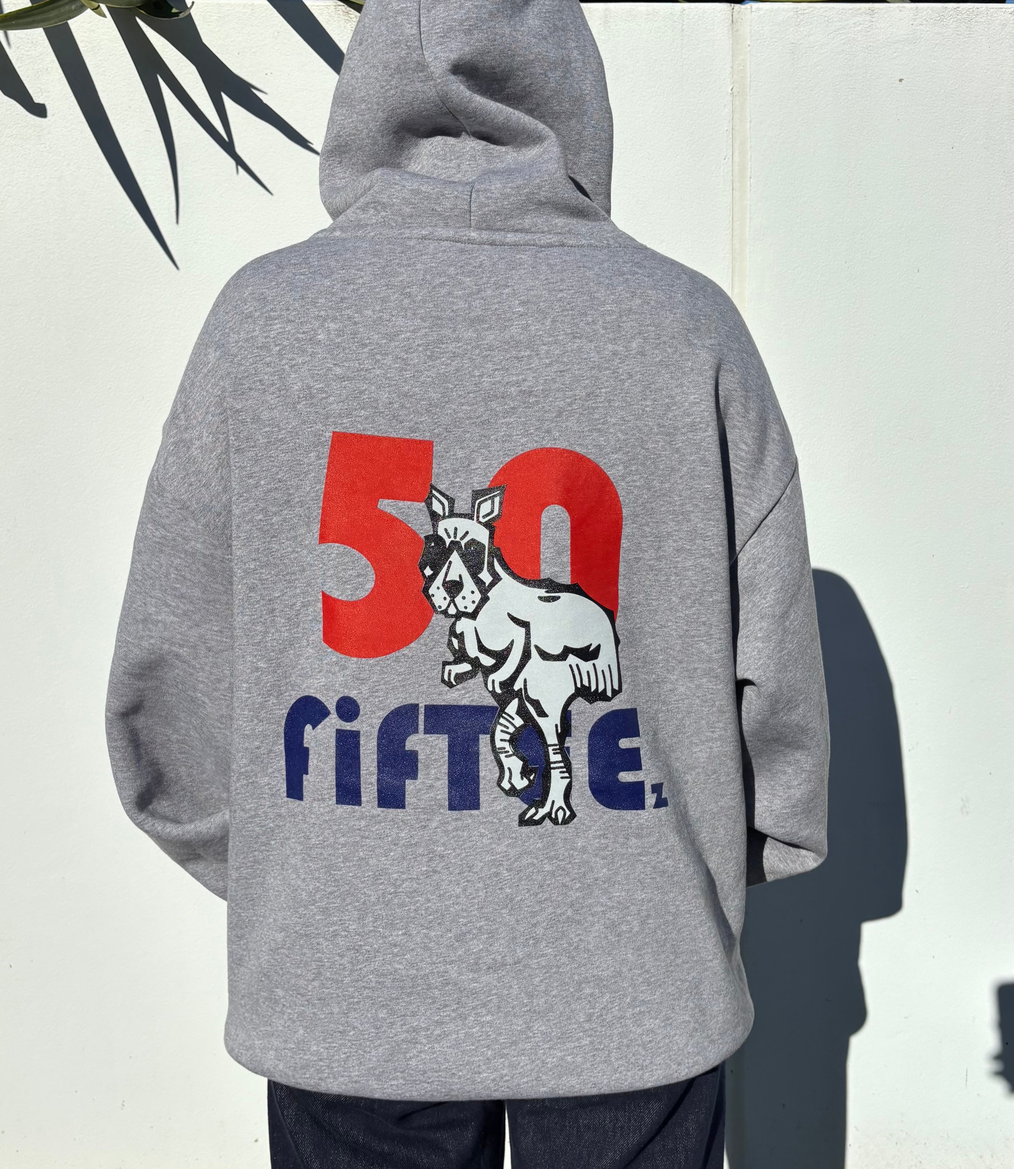 W-Hoodie in Grey Marle
